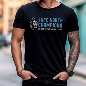 Detroit Lions 2023 North Division Champions Shirt NFL Football Victory Fan Tee81